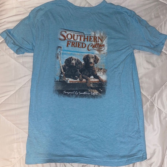 SOLD SOFRICO blue shirt - Picture 2 of 3